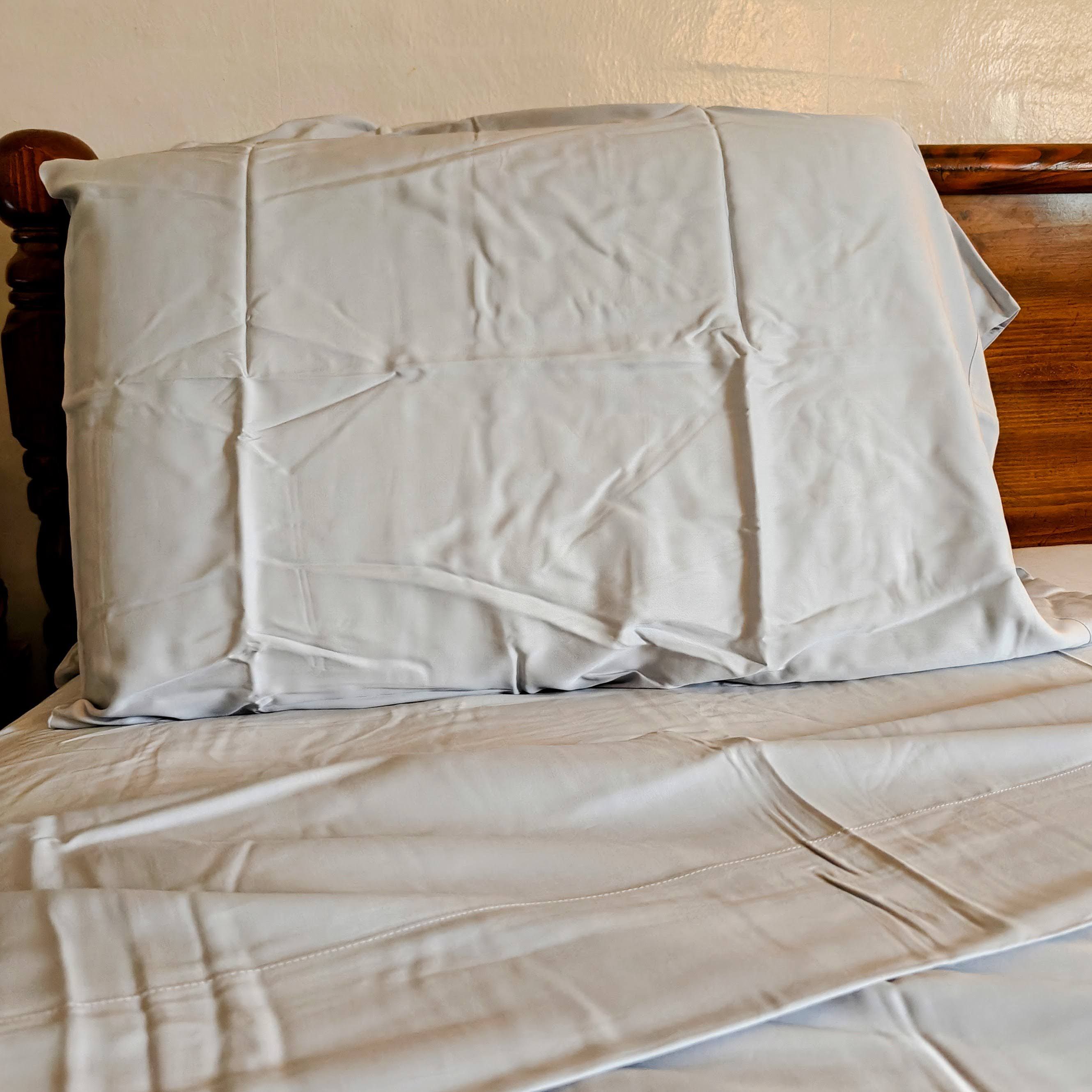 SLEEPHORIA Queen Size Cooling Sheet Set - Temperature Regulating, 90% Nylon 10% Spandex, For Hot Sleepers
