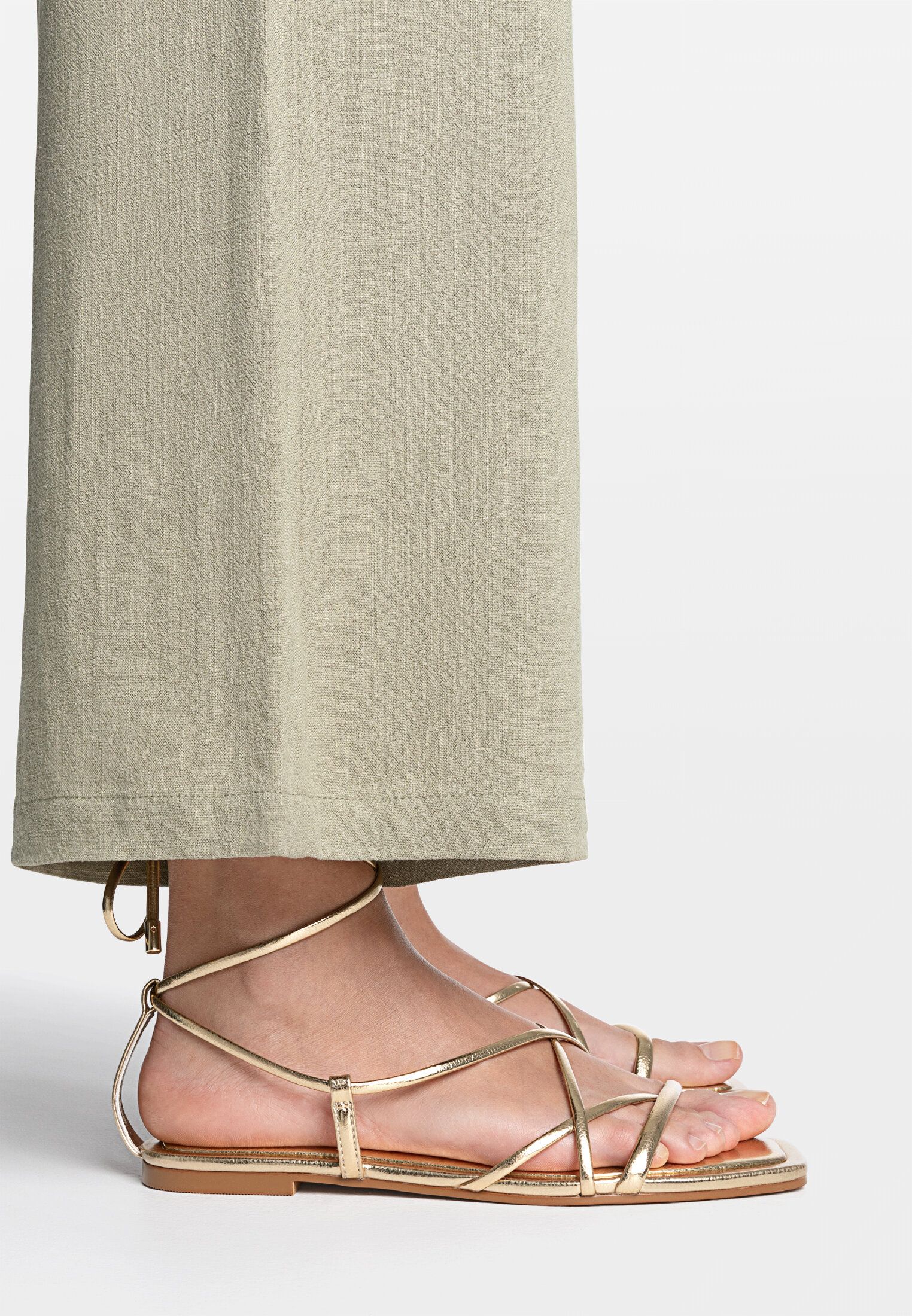 Sandalia Tacón Sandalia Piel Atada Zara Sandalias De Tiras Y Que