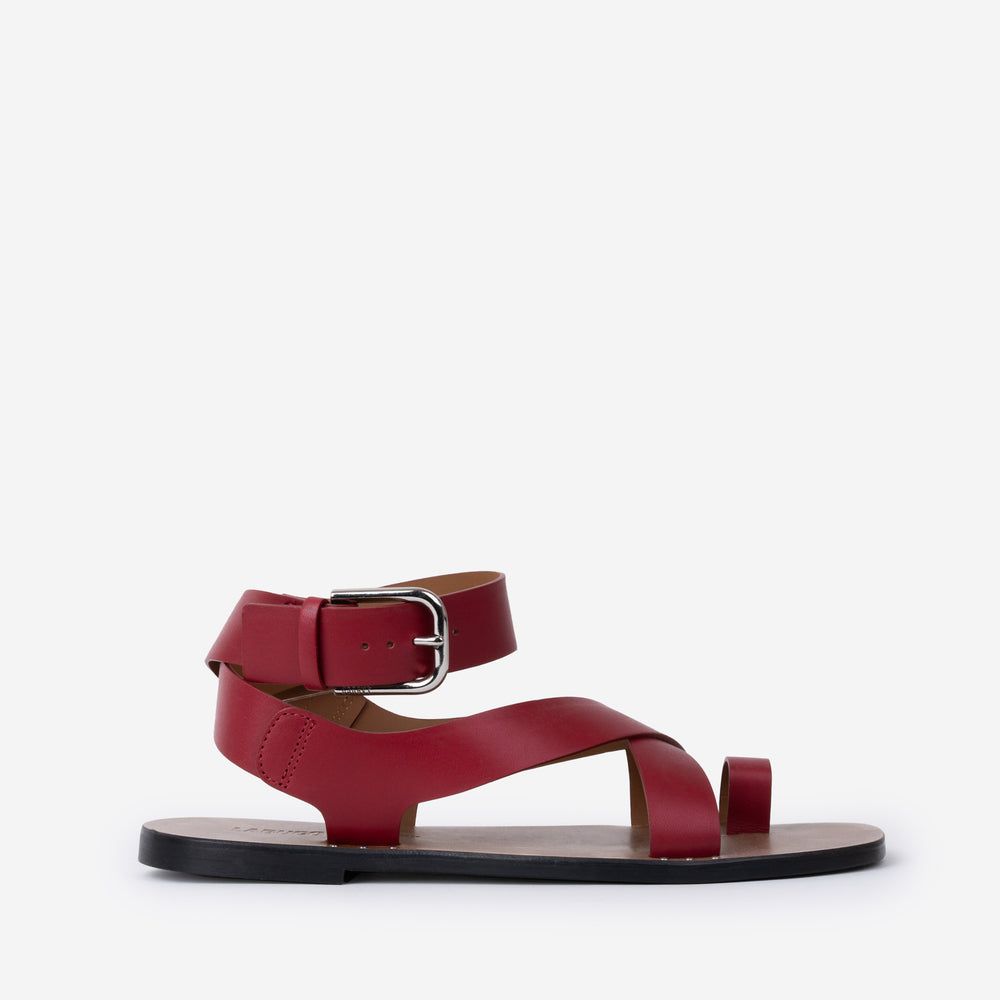 12 Best Red Sandals for Women 2024
