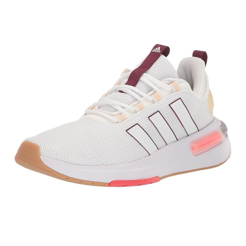 adidas gazelle silver green womens Adidas Womens Cloudfoam QT Racer Running Shoes