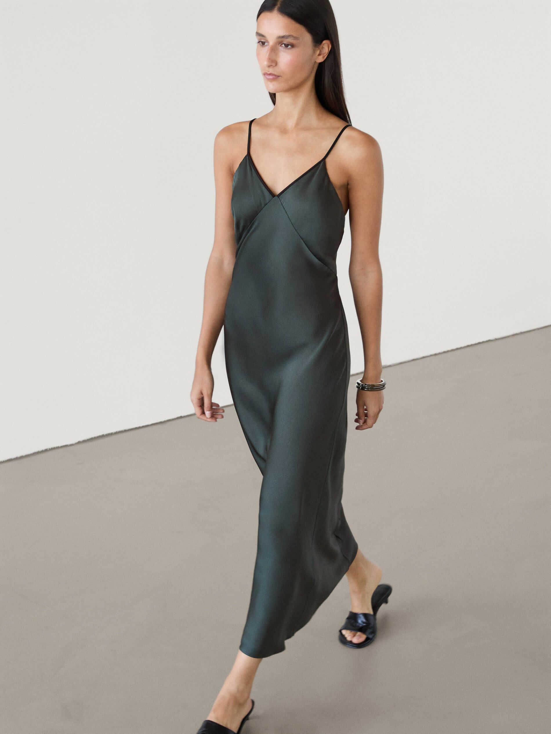 Vestido Midi La Nueva ColecciÃ³n De Zara Massimo Dutti Mujer