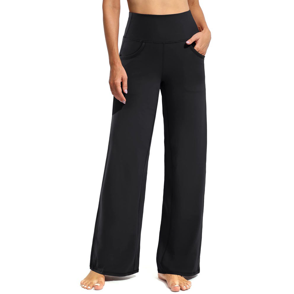 Olmlmt Crossover Flare Leggings For Women High Waisted Tummy Control...