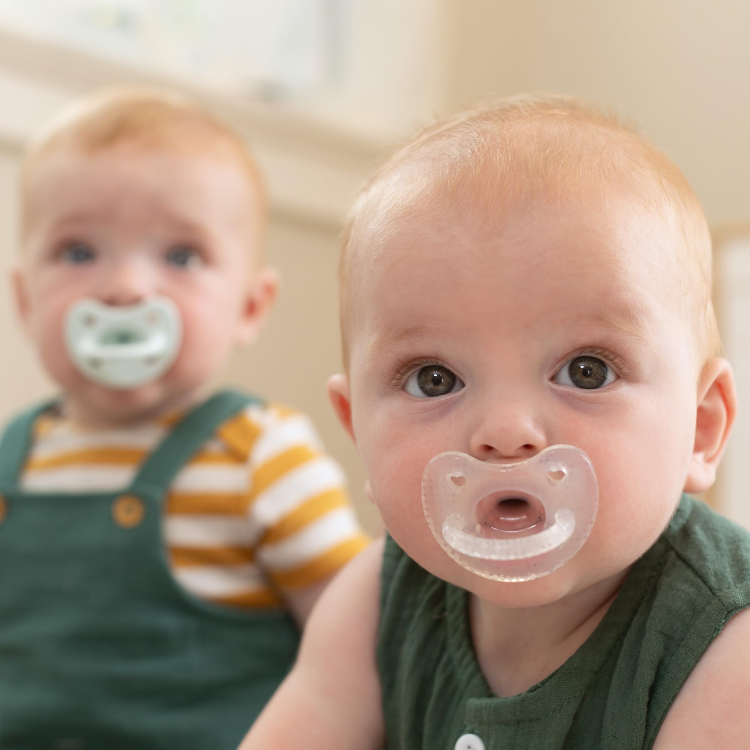 For Breastfed Babies Wide Mouth Pacifier Breast Milk Solid Wide