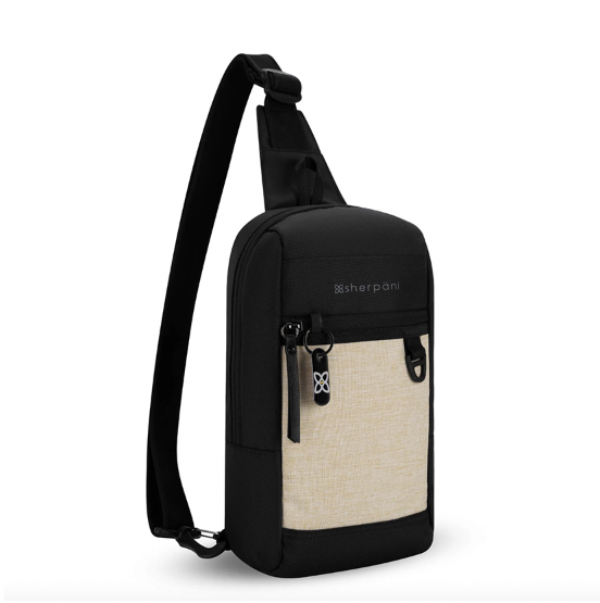 Anti-Theft RFID Blocking Crossbody Sling Bag - Water-Resistant, 8.5x5.3", For Travel & Everyday (M2M Brand)