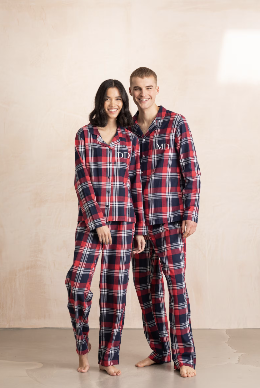 Best his and hers Christmas pyjamas UK 2024