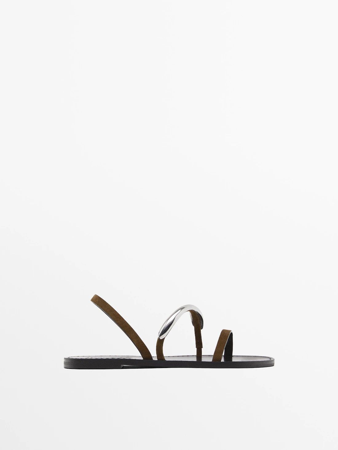 Sandalias Massimo Dutti Mujer Zapatos Rebajas Zapatos Planos