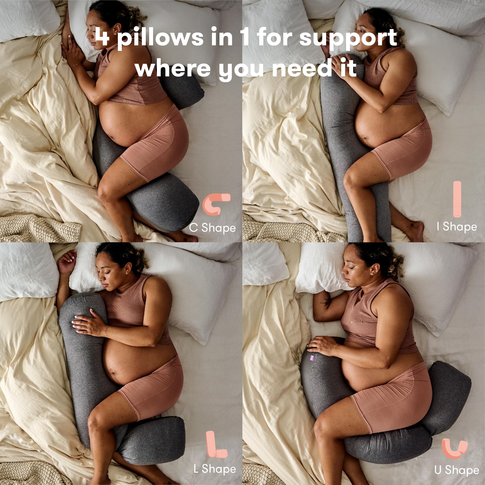 Bellybean Maternity Pillow Belly Bean Pillow Pregnancy Pillows For