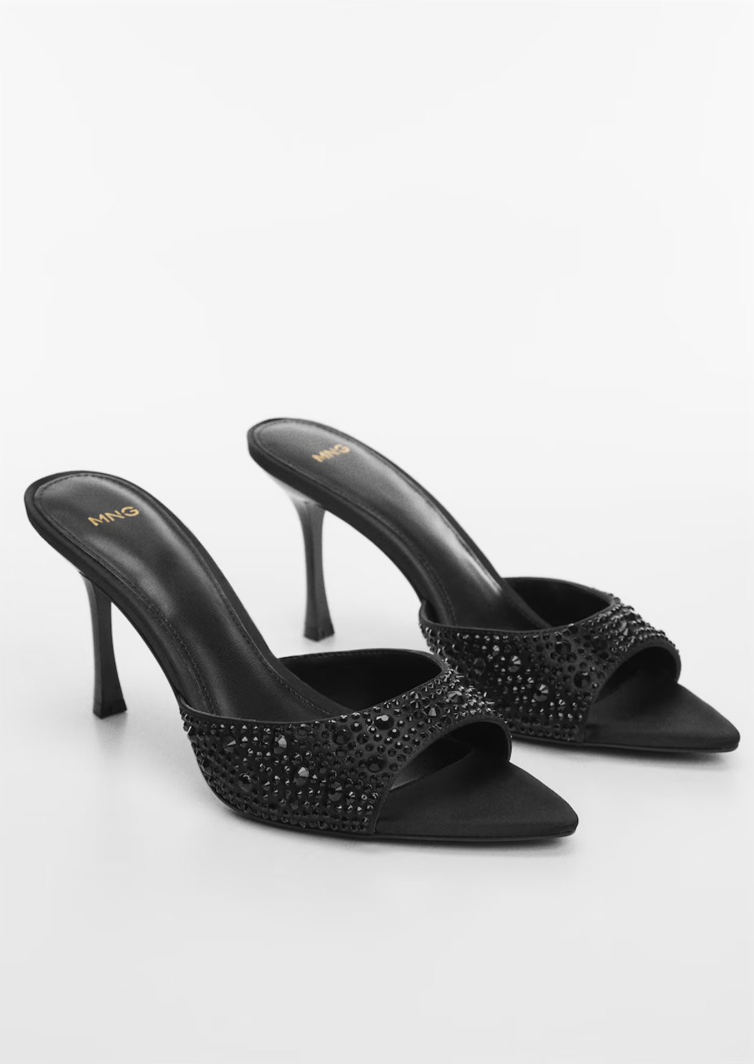 Sandalias Negras Tacón Mango Mango Zalando Sandalias Negras Tacon