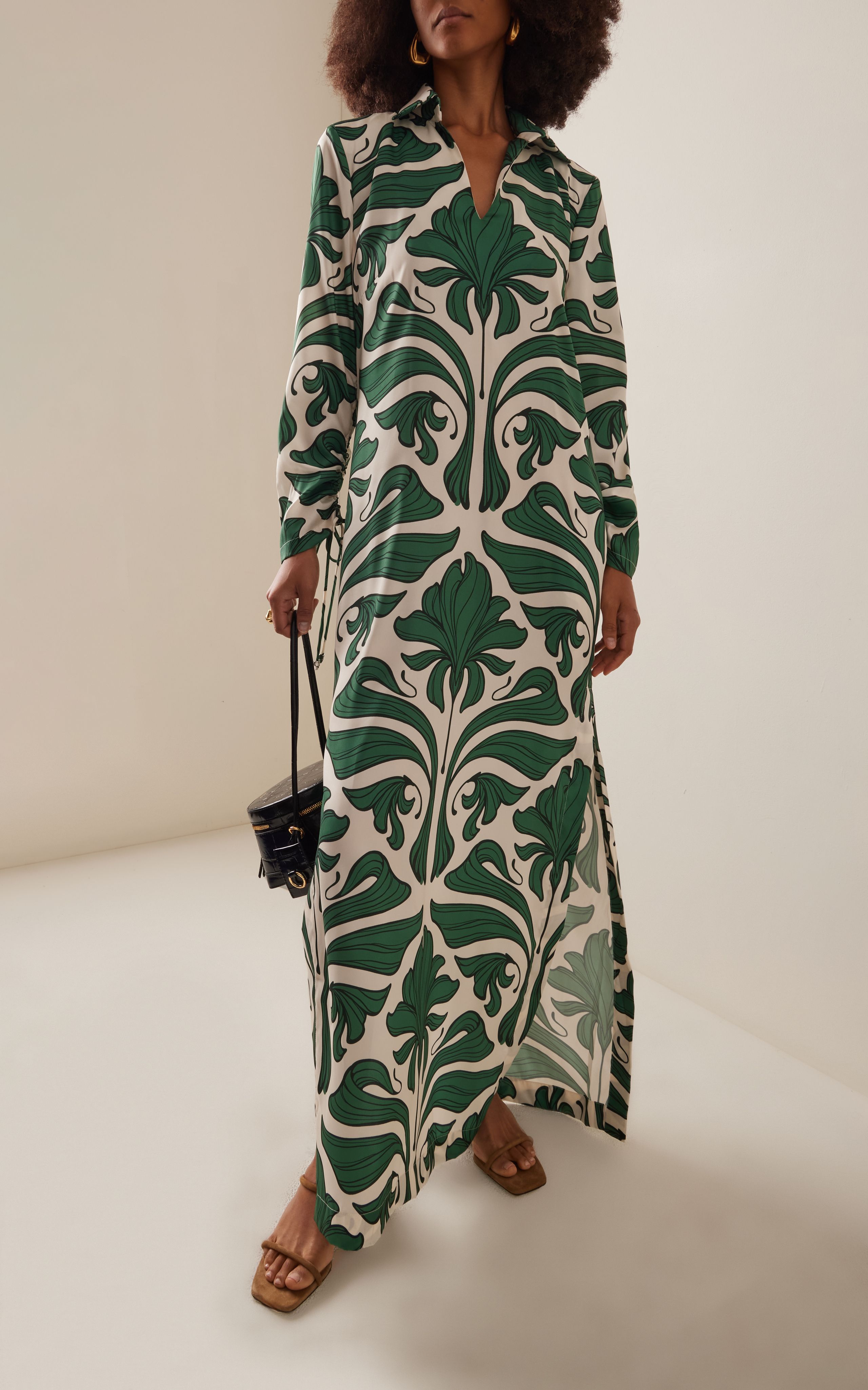 Meghan Markle Opts for Printed Maxi Dress for Last Colombia Engagement -  Shop Now