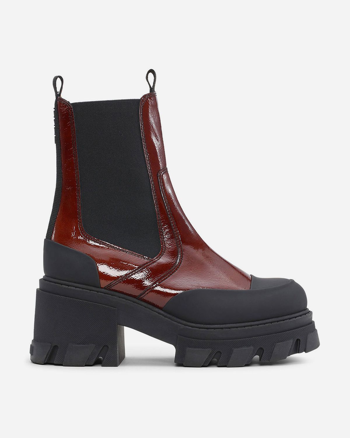 Ganni Chelsea Boots Review Ganni Calf Leather Mid Chelsea Boot - Main Image
