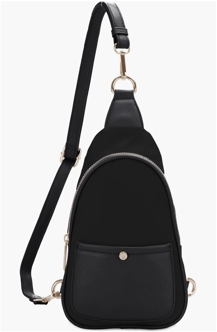 Borsa A Tracolla Donna Con Catena Oro ADISA SL5090 - Borsea A Sling Trapuntata In Pelle Sintetica Per Ragazze