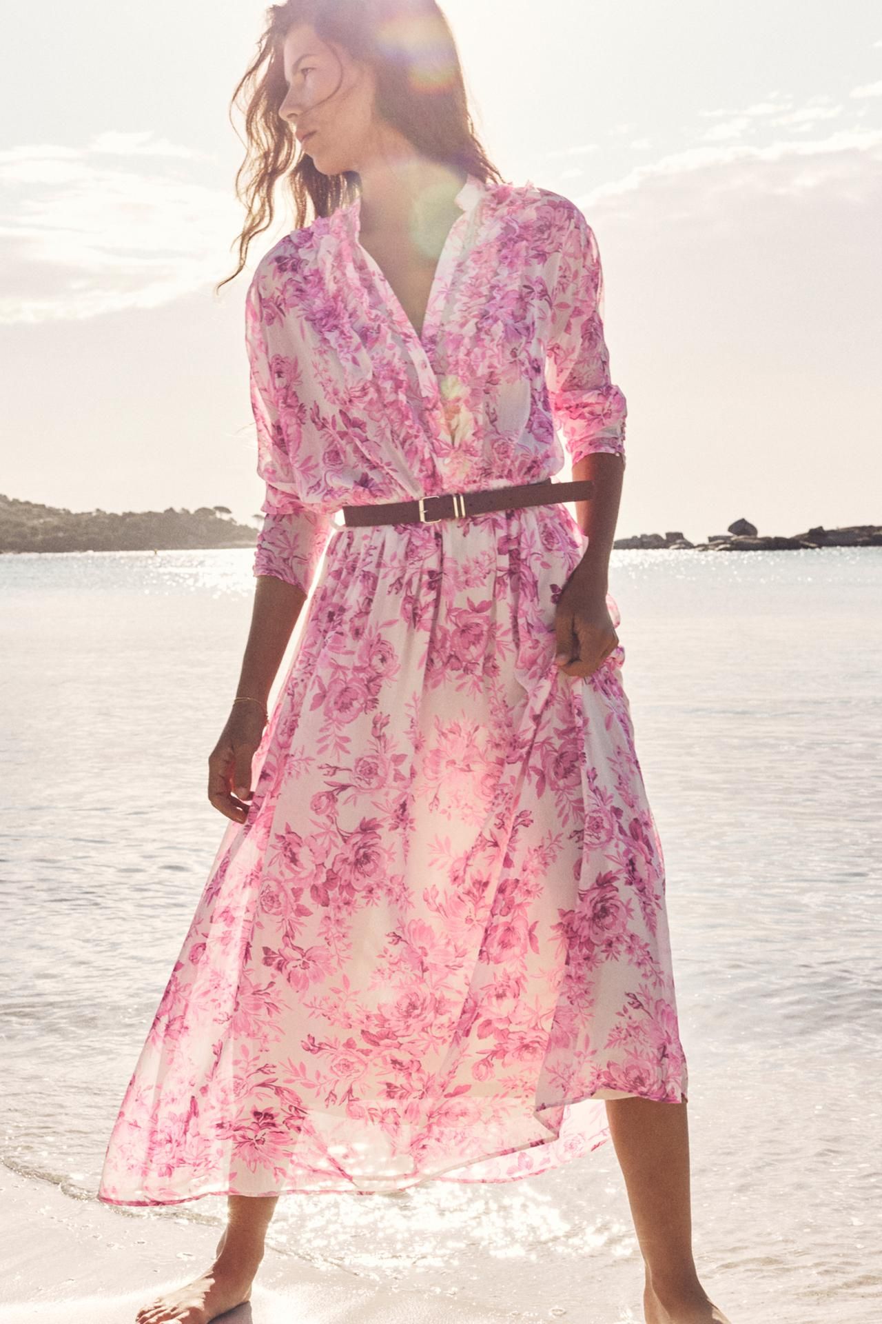 Vestido Largo Quiero Ver Ropa De Stradivarius Vestidos Boho