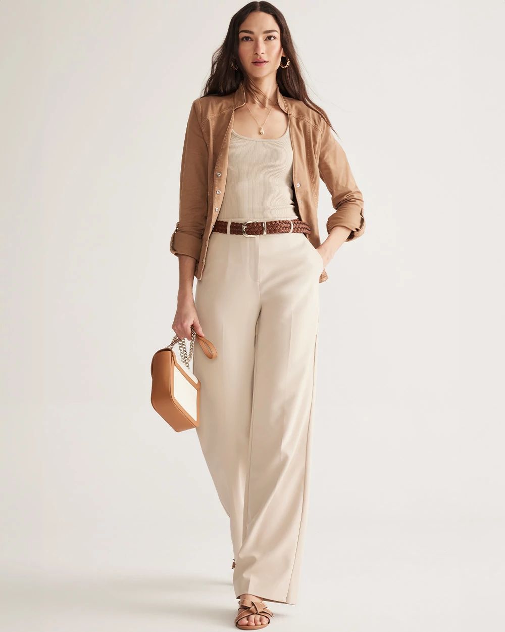 best fitting ladies dress pants Vintage Lace Fitted A-line Dress main image 1