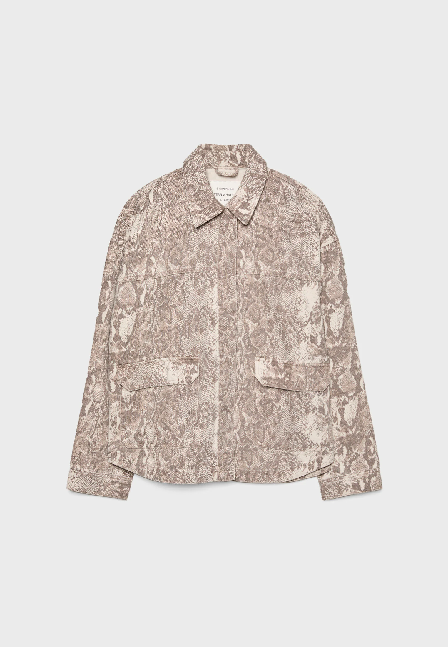 Chaqueta Vaquera Stradivarius Chaqueta Cebra Stradivarius El