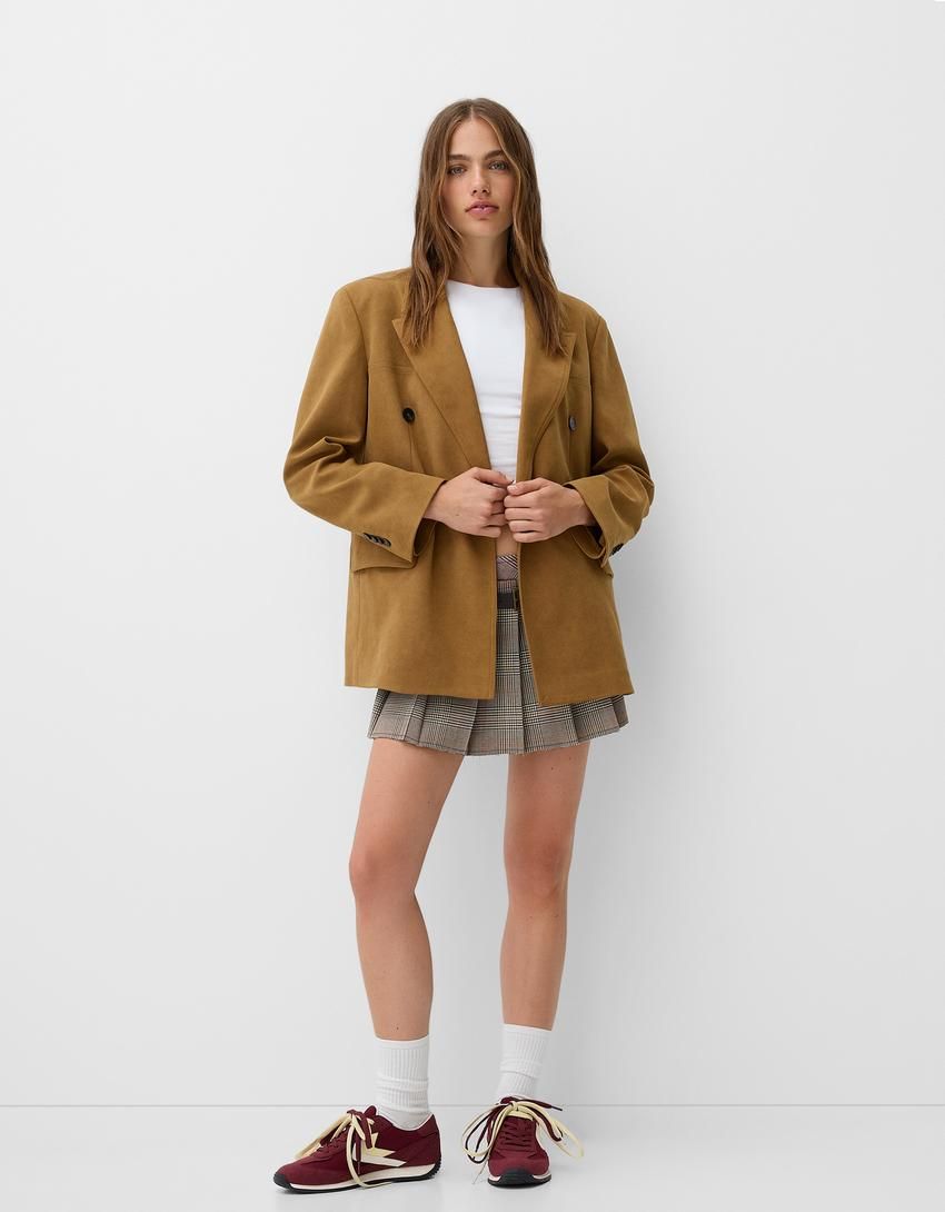 Bershka Stradivarius Trajes Vestido Tipo Blazer Vestido Americana Bershka  'blazers' De Zara