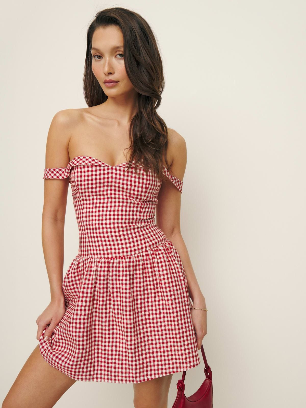 Shop Taylor Swift's Reformation red gingham dress, now on sale!