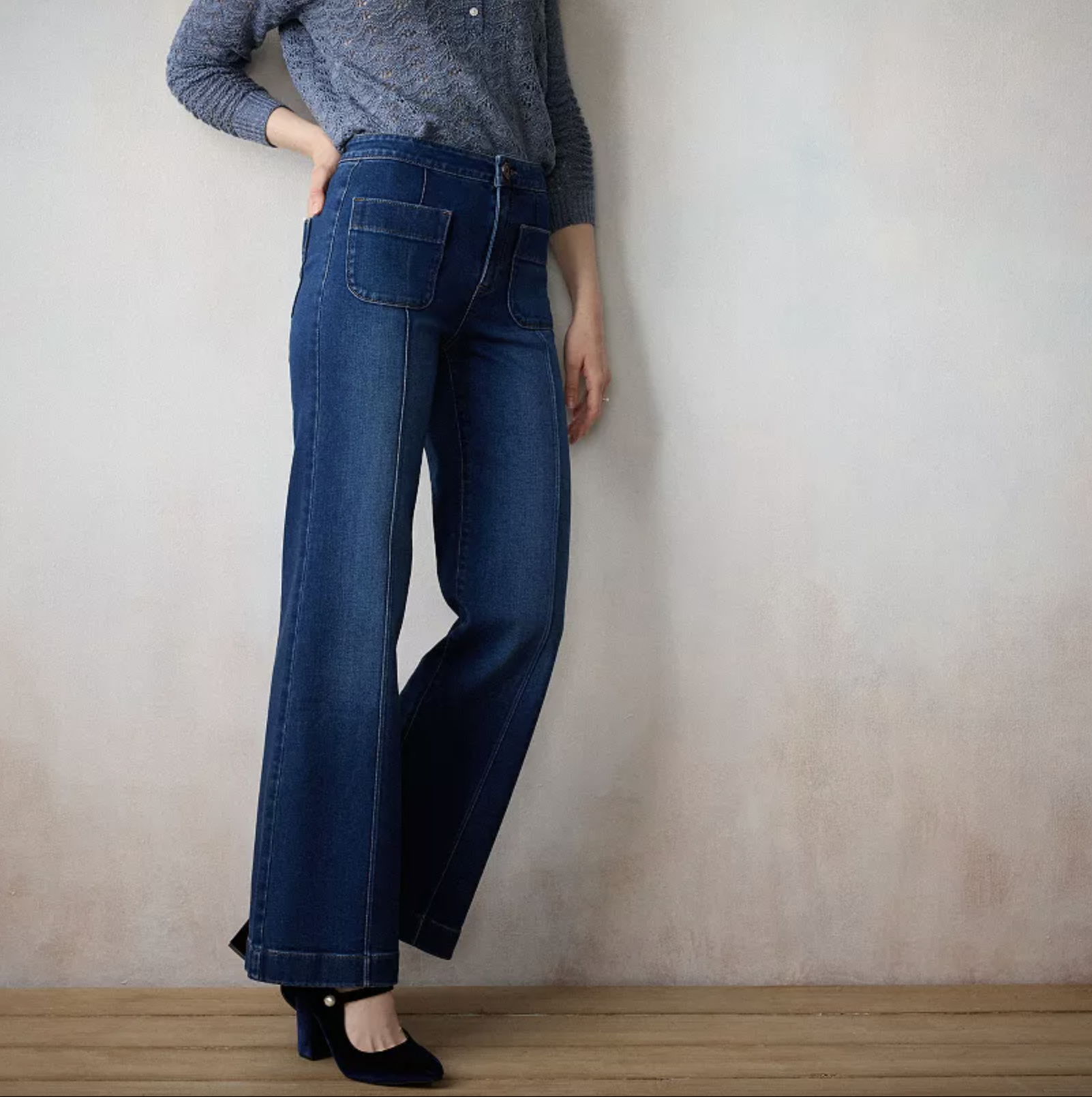 Wide Leg Jeans Kohls Lee Womens Pants We Found Joanna Gaines's