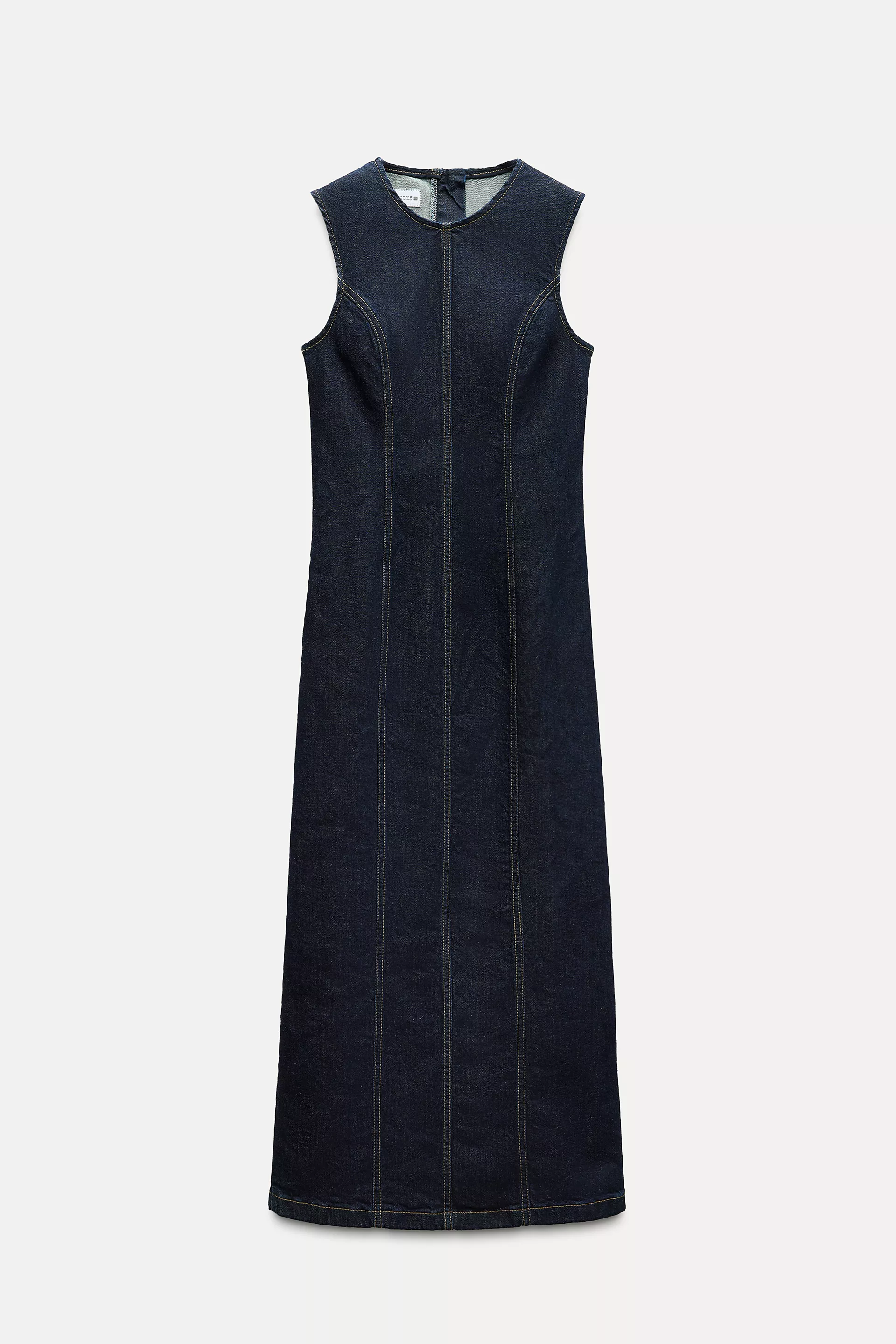 Vestido Denim Vestido Vaquero Midi Zara Vestidos Zara Vestidos