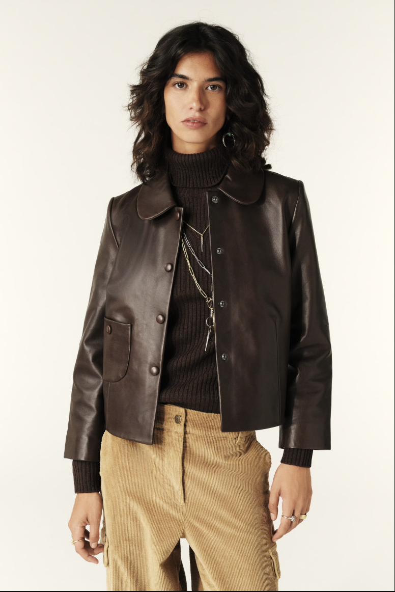 10 chaquetas de cuero muy estilosas de Zara, Massimo Dutti o