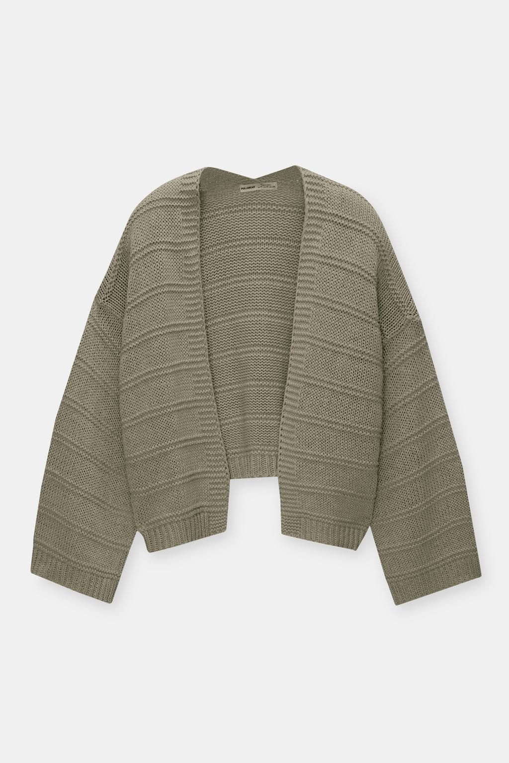 cárdigans o chaquetas finas de punto de Zara, Stradivarius y