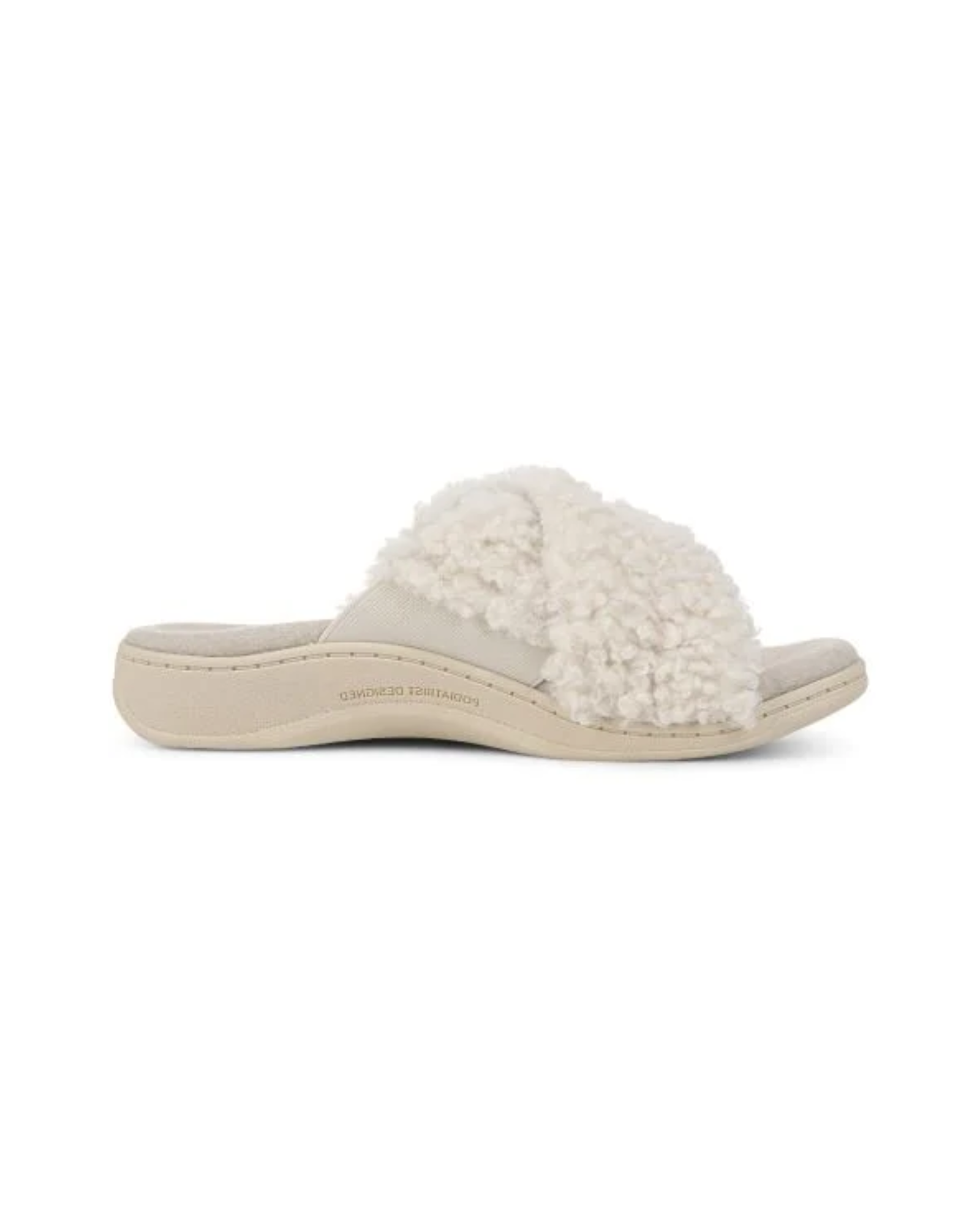 thumbnail image 2 of Women's Orthotic Arch Support Slippers - Fuzzy Adjustable Slippers For Plantar Fasciitis 2 of 13