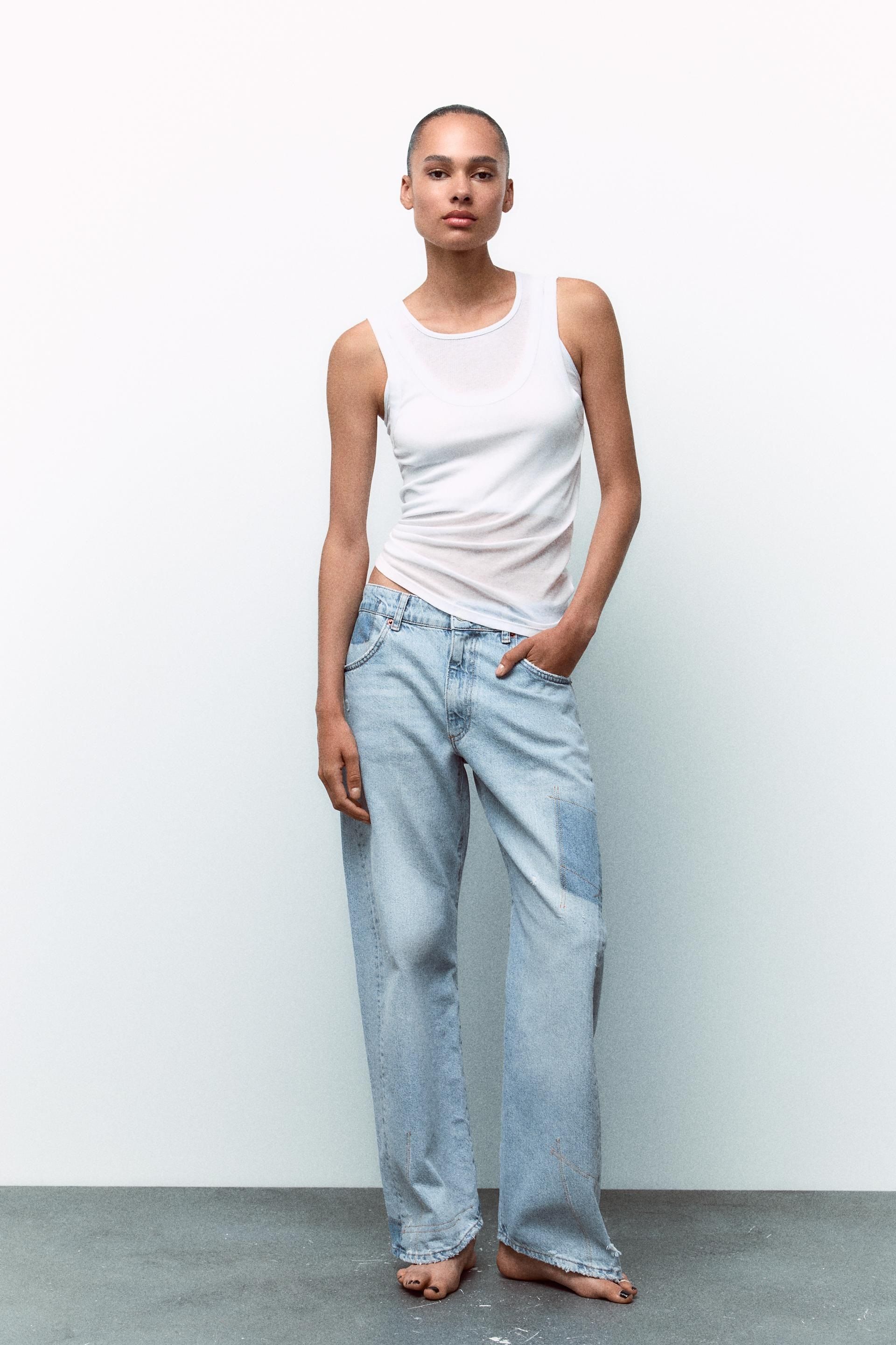 2024 Ultima Moda En Jeans De Dama Jean Pinzado Mujer PANTALON