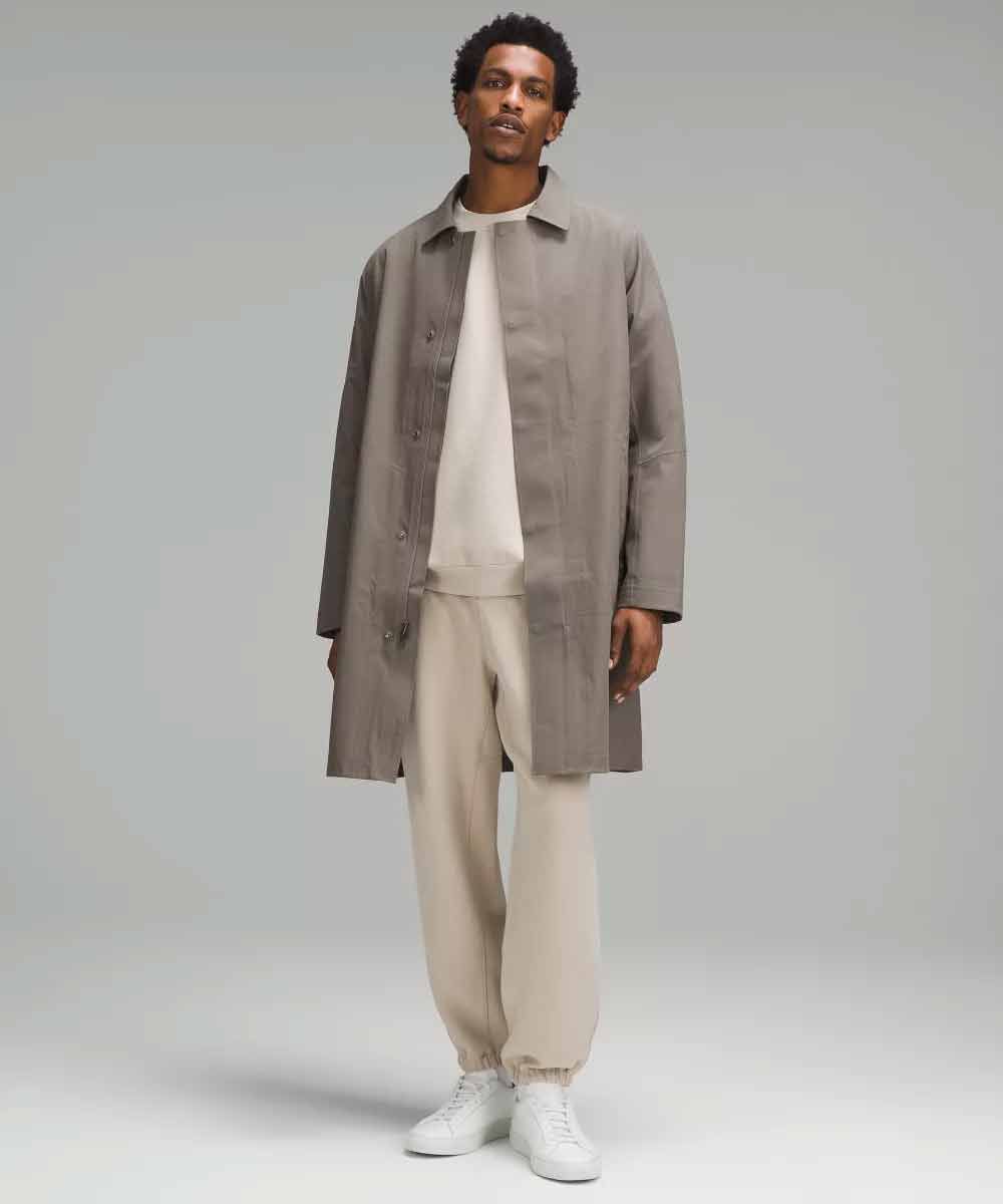 Gabardinas Chubasquero Elegante Hombre Gabardina Formal Para