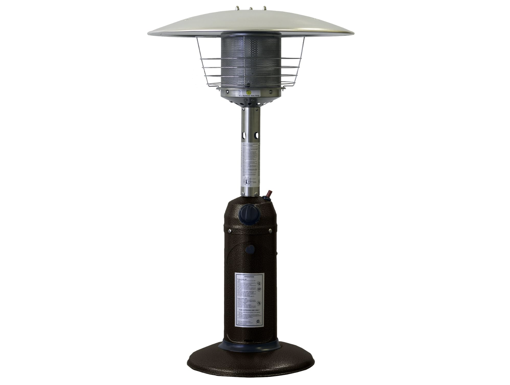 Gas Heater Backyard Creations Espresso Patio Heater Best Outdoor - Main Image