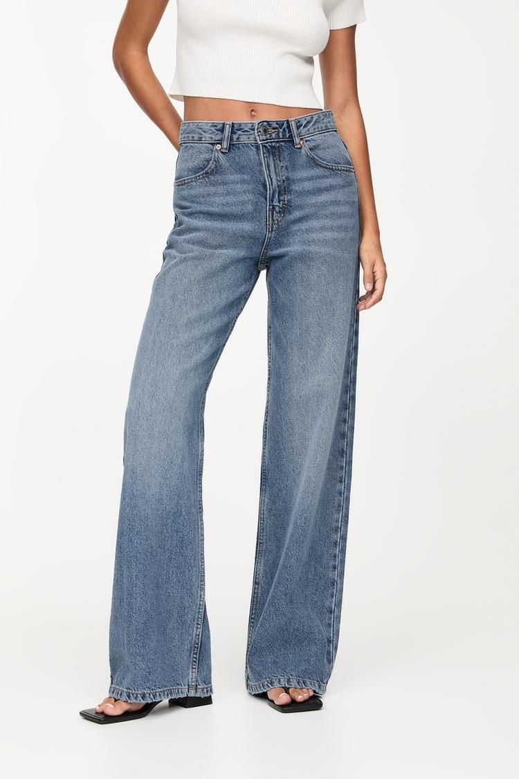 Sara Carbonero Pantalones Vaqueros Pata De Elefante Look Pantalon