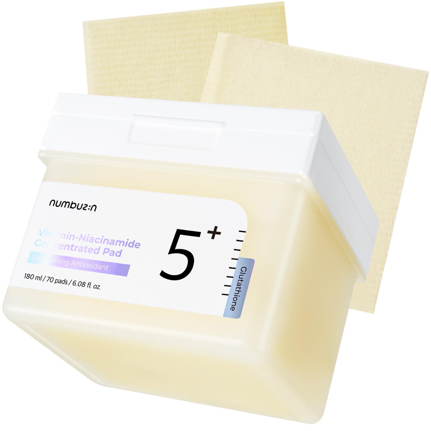 korean glutathione toner pad DERMAFIRM Soothing Repair Toning - Skin Care Pads for Face w/Glutathione + PHA, AHA, LHA - Vegan & Moisturizing Face Exfoliating quickabsorbing format Brightening & Smooth Skin Pad