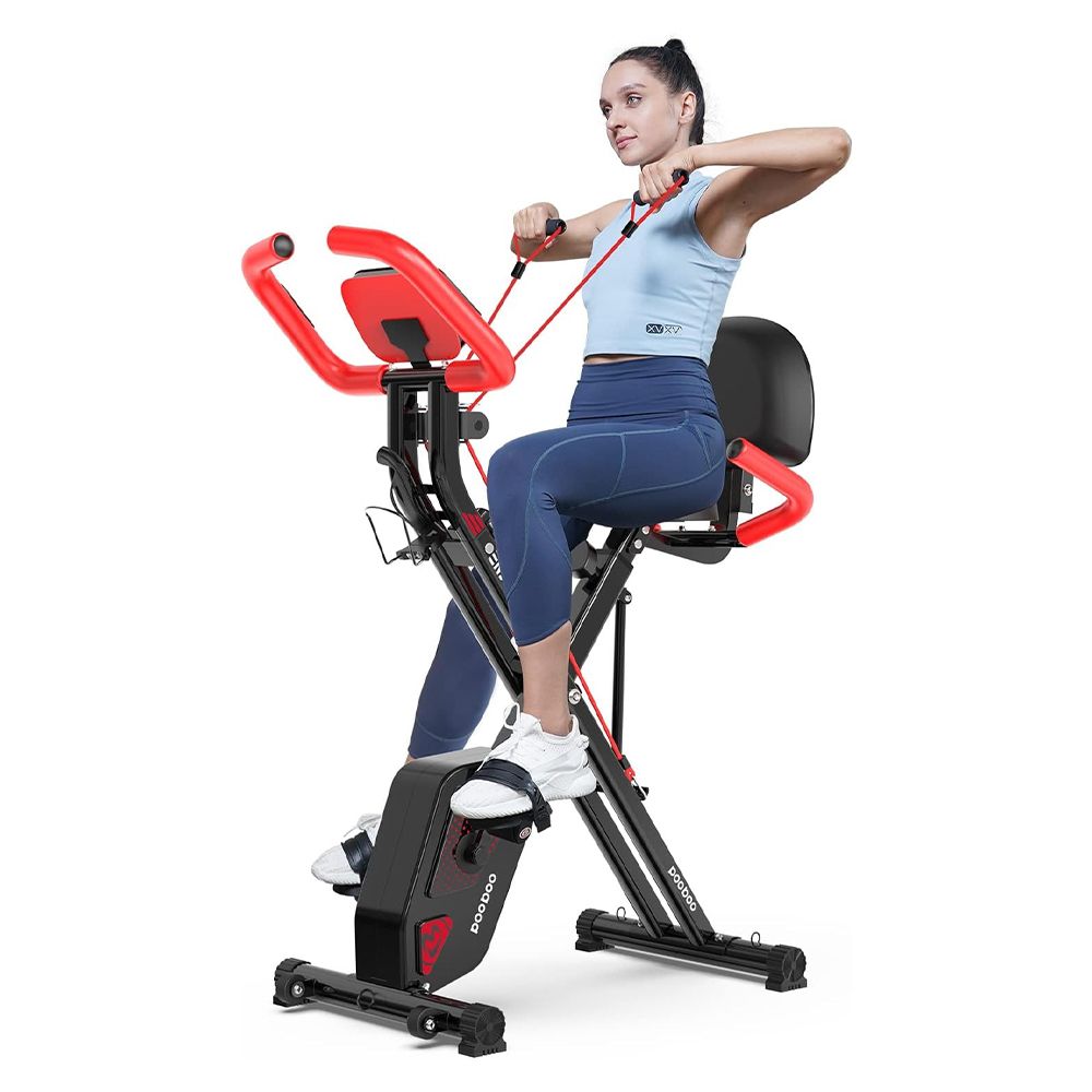 Stationary Bicycle Pooboo Bike Pooboo Indoor Cycling Bike Magnetic