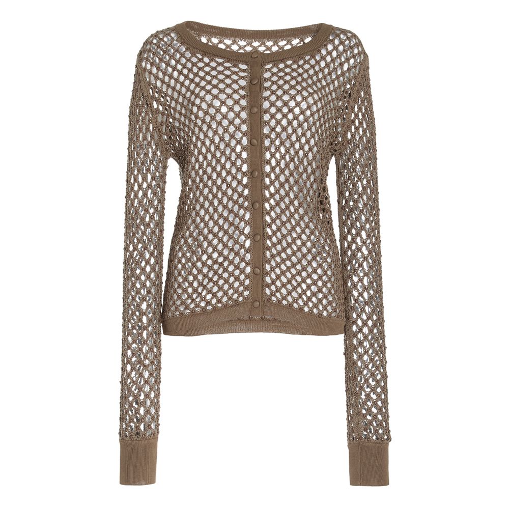 The Perfect Fall Knit Is a Sheer Cardigan