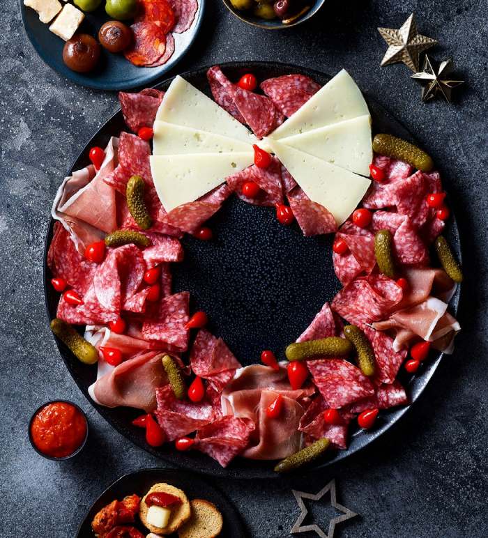 Wreath Recipe Vegan Festive Wreath M&s Christmas Mains