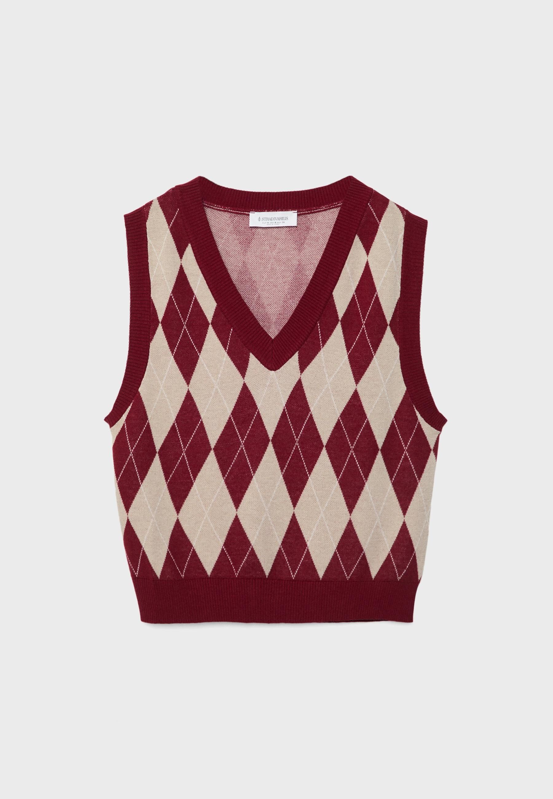 Jerséis con rombos: vuelve a estar de moda la prenda fácil de