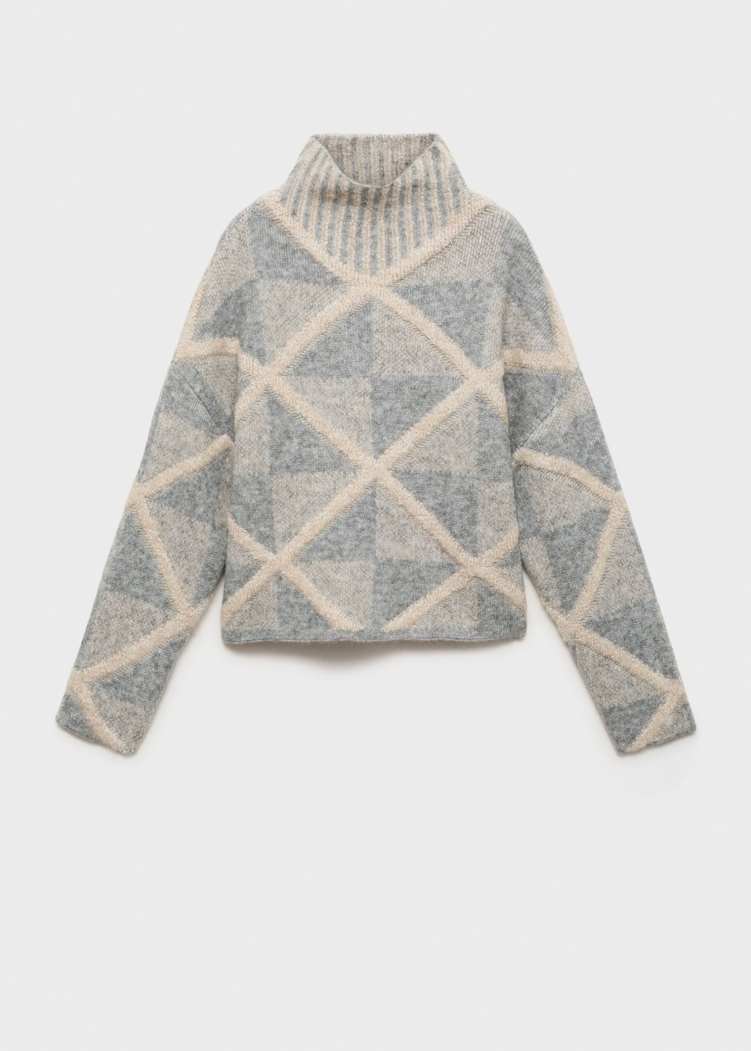 Long Sleeve Jersey Rombos Stradivarius Sueter De Rombos Hombre