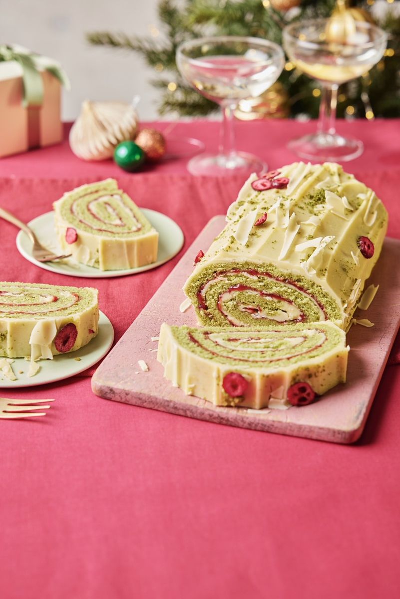 Chestnut Cream Yule Log Cake Vegan Yule Log Guaranteed Tradition