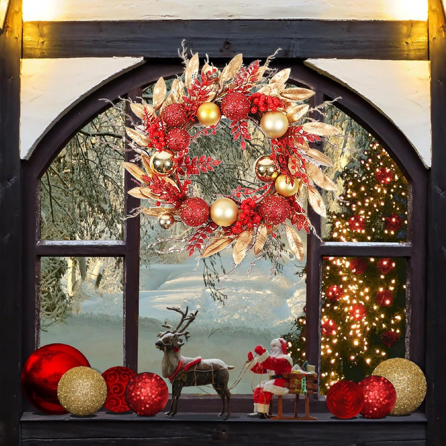 28 coronas de Navidad de todos los estilos para estas fiestas