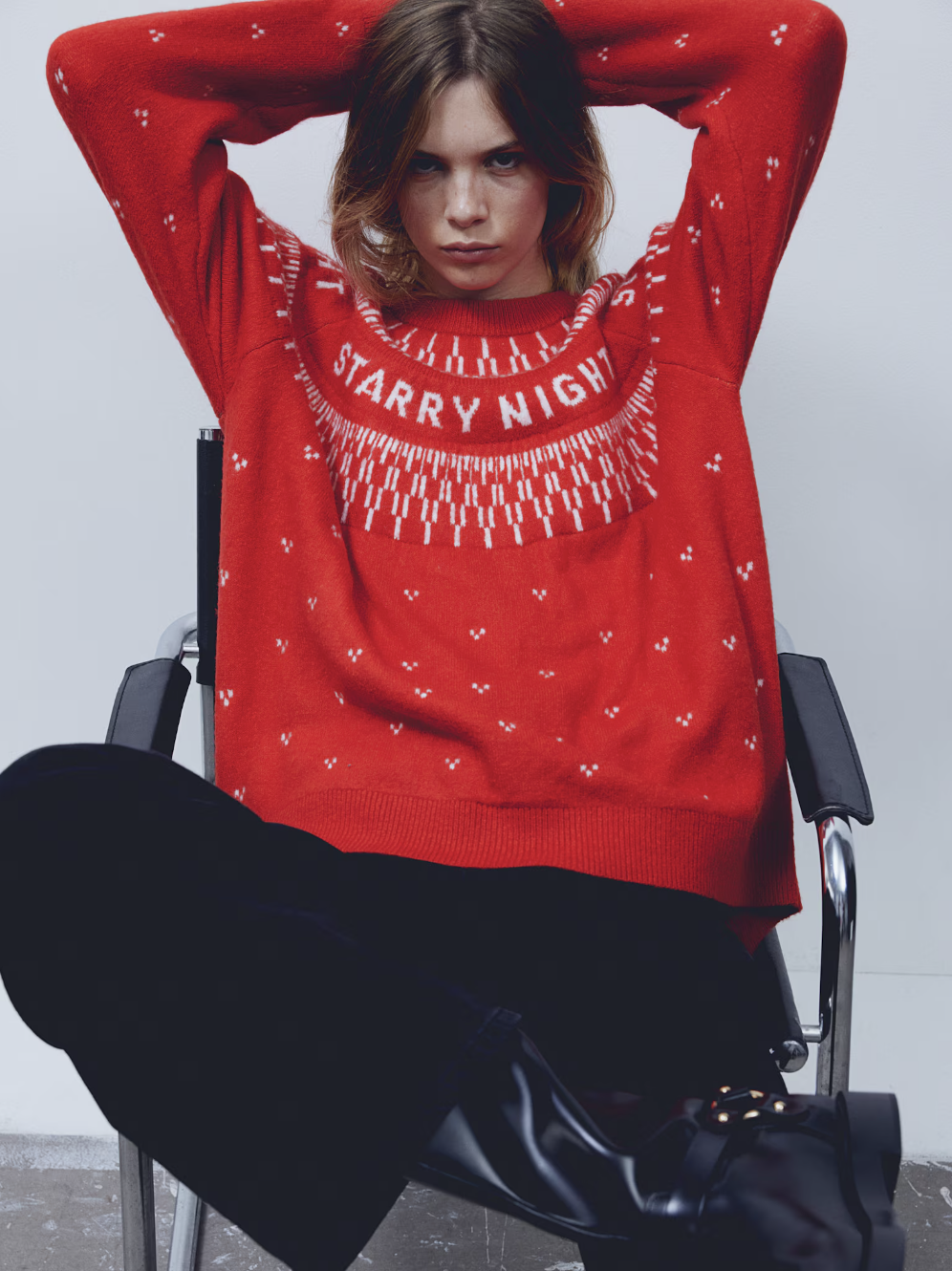 Huifuao kerstsweatshirt voor dames, lelijke kersttrui met lange mouwen