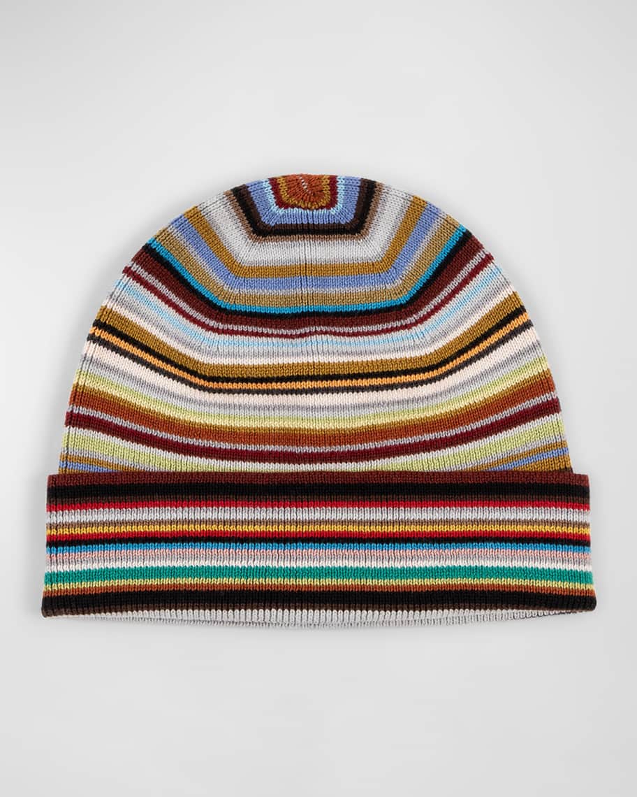 men's knit target beanies mens