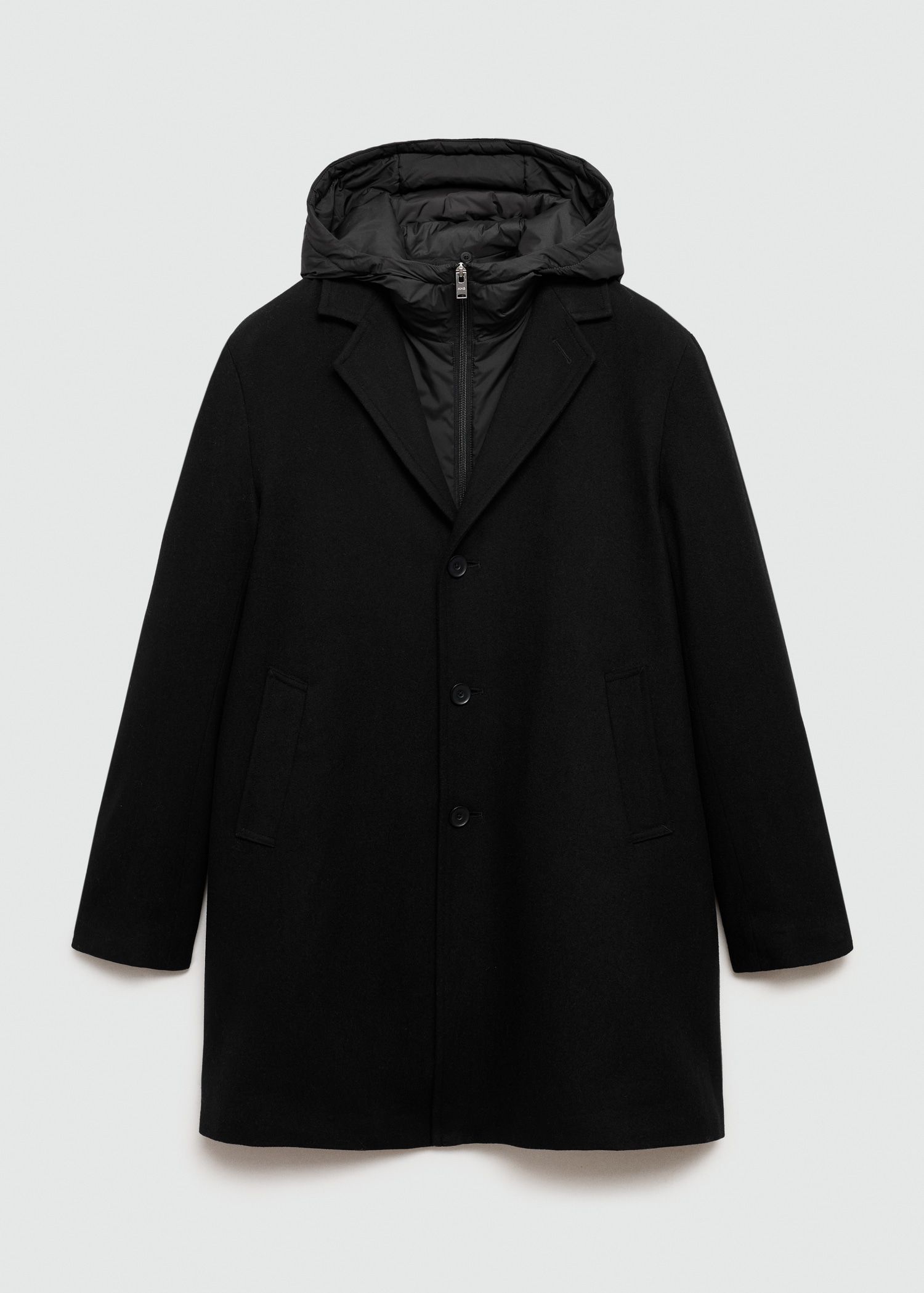 Jacket Chamarras Para El FrÃo De Hombre Capucha Abrigos Para El