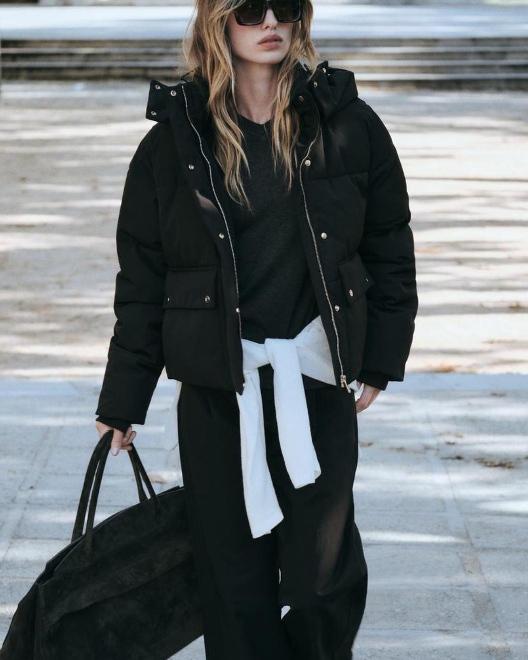 Puffer Coat New Look Steppmantel Puffer Coat Mamalicious