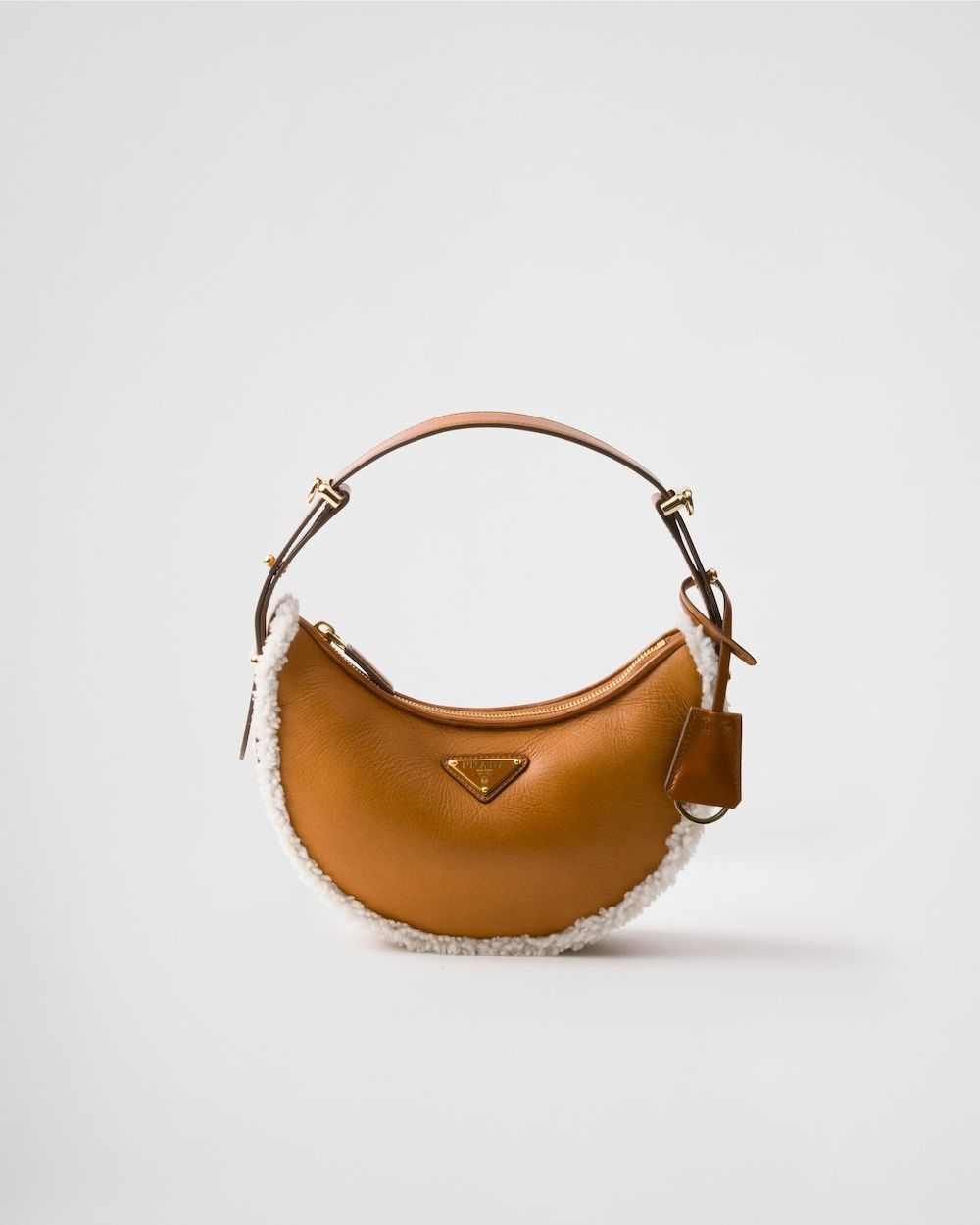 【日本入手困難】Prada Arque printed leather shoulder bag Prada Arqué Printed Leather Shoulder Bag | Brown | FARFETCH