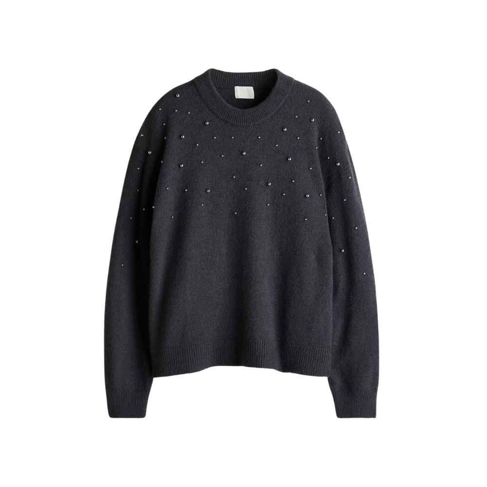 Fijngebreide Trui Zwarte Trui H&m Fijngebreide Trui Trui Hm