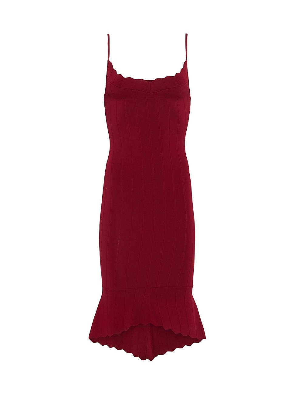 knee length dresses for ladies Honey Couture ZENDAYA Burgundy Satin Corset Bustier Leg Split Formal D main image 0