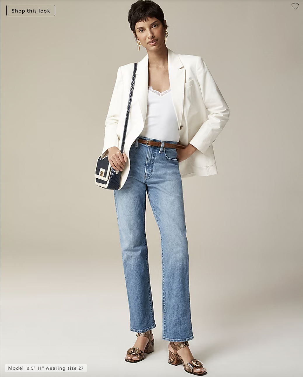 Katie Holmes's Office Outfit Relies on These Classic Blue Jeans