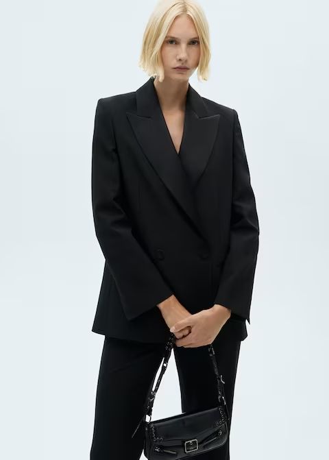 Chaqueta Blazer Negro Mujer Zara Ropa Zara Mujer Trajes De