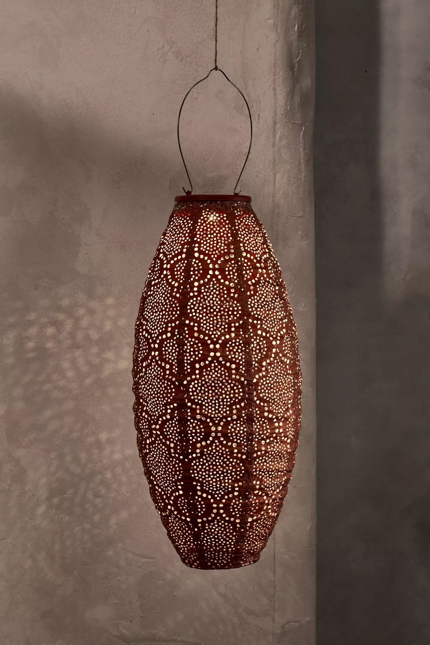 hanging paper lamp