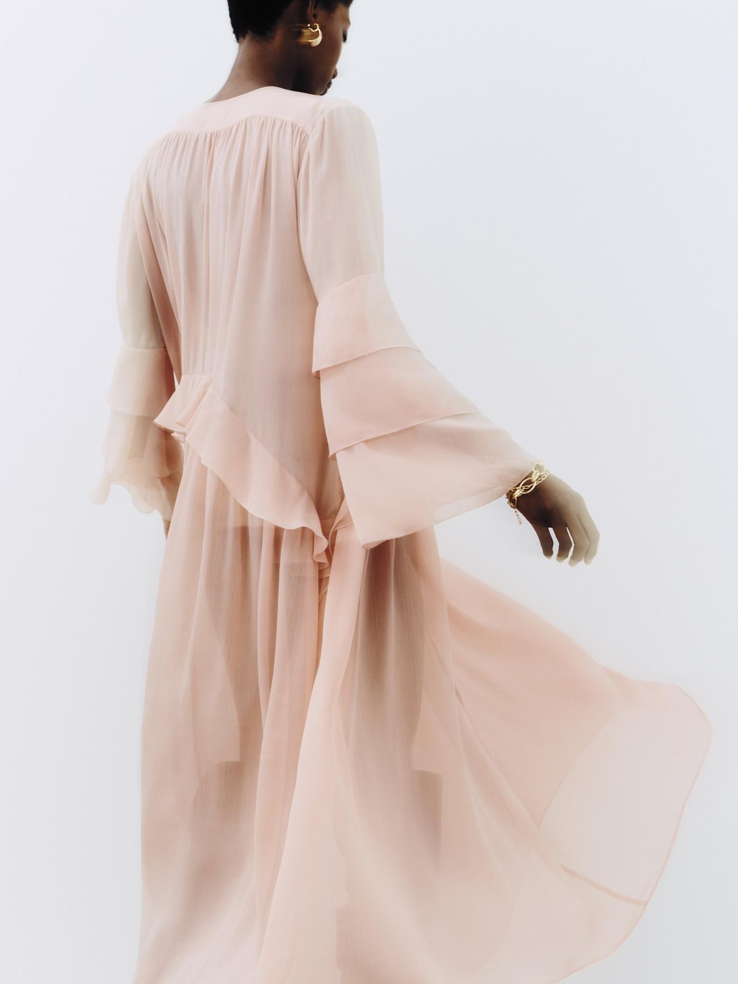 The sell-out John Lewis ruffle dress with designer vibes is back