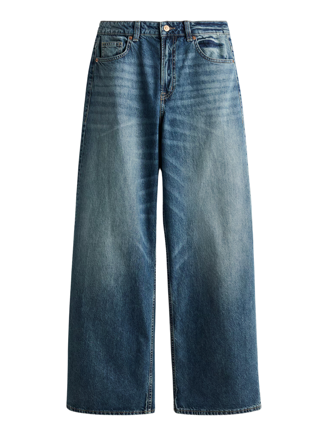 Moda Inverno 2025, i jeans baggy di Melissa Satta sono un must