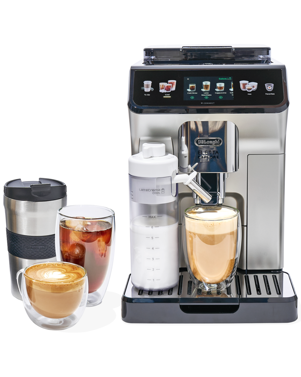 Drip Coffee Best Coffee Pod Machine For Cappuccino Best High-end - Technical View